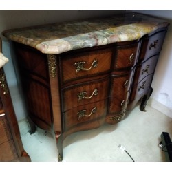  Commode style Transition "Arbalète" en sur  Moinat SA  - Antiquités décoration