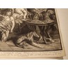 Engraving of "The Death of Meleager" by PICART