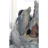 "4 Dolphins" bronze fountain