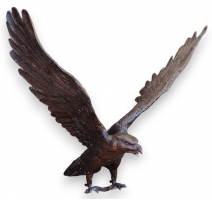 Bronze Aigle ailes déployées