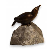 Bronze "Sittelle" de Charles REUSSNER