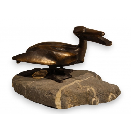 Bronze \"Pélican\" de Charles REUSSNER
