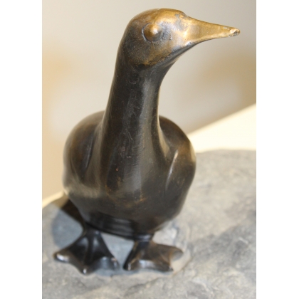 Bronze "Deux eiders" de Charles REUSSNER