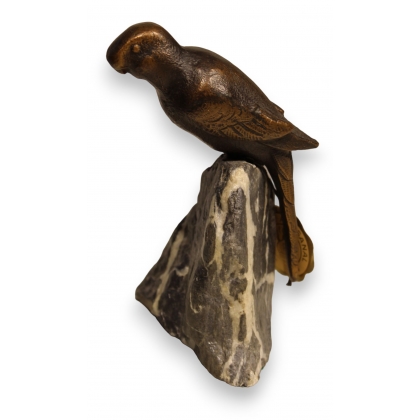 Bronze "Perruche" de Charles REUSSNER