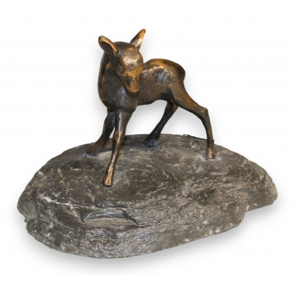 Bronze \"Faon\" de Charles REUSSNER