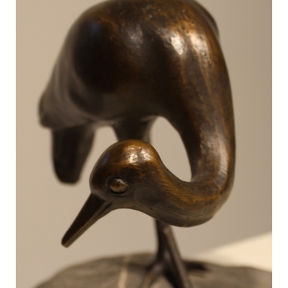 Bronze "Grue" de Charles REUSSNER