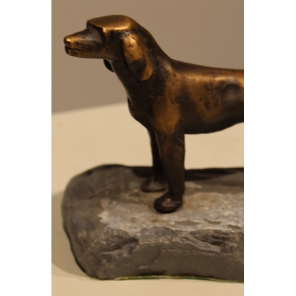 Bronze "Epagneul" de Charles REUSSNER