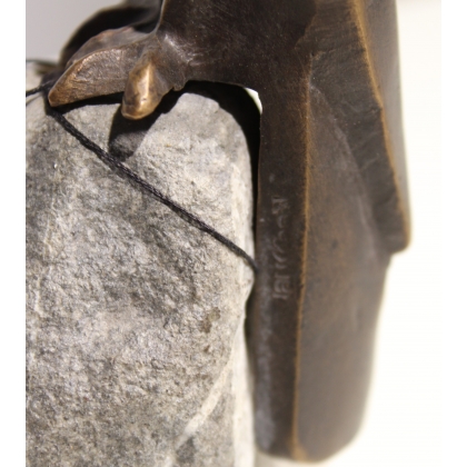 Bronze "Epervier" de Charles REUSSNER