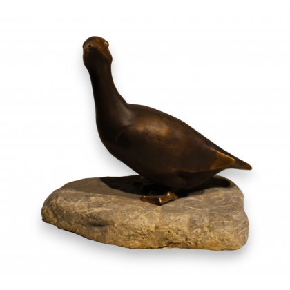 Bronze \"Canard\" de Charles REUSSNER