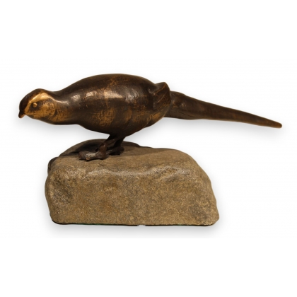 Bronze \"Faisan\" de Charles REUSSNER