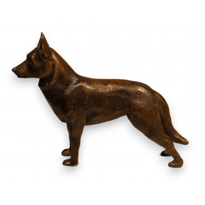 Bronze \"Chien-Loup\" de Charles REUSSNER