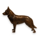 Bronze "Chien-Loup" de Charles REUSSNER