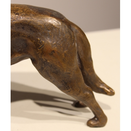 Bronze "Chien-Loup" de Charles REUSSNER