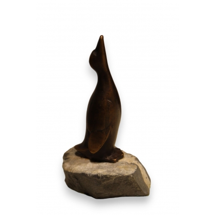 Bronze \"Petit canard\" de Charles REUSSNER