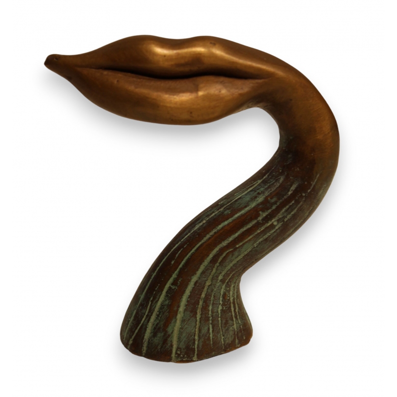 Bronze lèvres polychrome