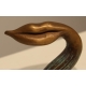 Bronze lèvres polychrome