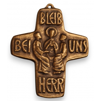 Plaque décorative "Bleib bei uns Herr"