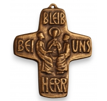 Plaque décorative "Bleib bei uns Herr"