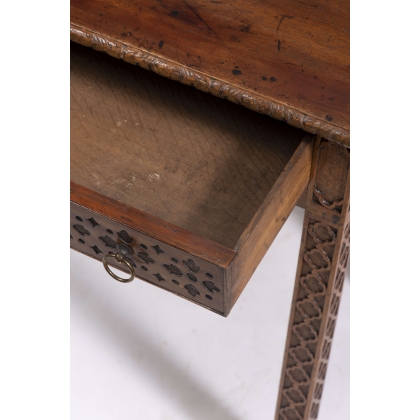 Table à jeux George III en acajou