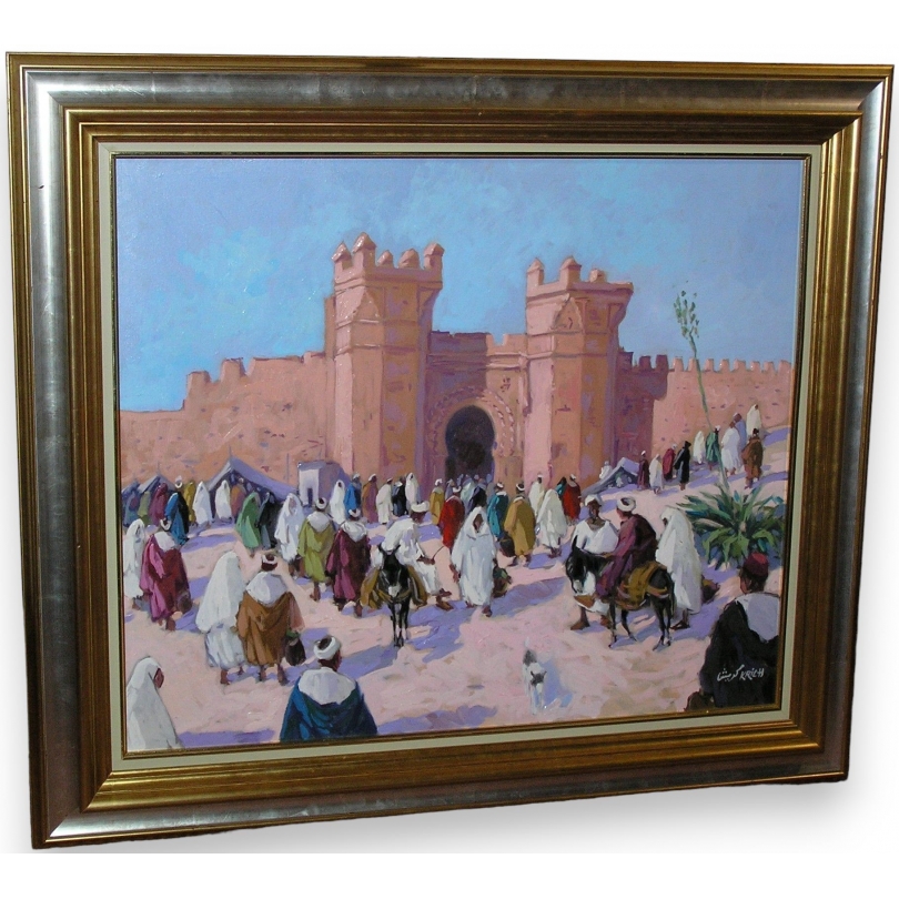 Tableau "Portail de Chellah".