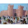 Paintings | Painting: ‘Portail de Chellah’. Moinat SA  – Antiques and home décor
