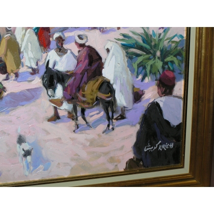 Paintings | Painting: ‘Portail de Chellah’. Moinat SA  – Antiques and home décor