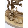 Okimono en ivoire représentant un dragon en vol