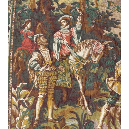 Tapisserie "Chasse au faucon"