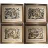 Set of 4 Chinese etchings on Moinat SA – Antiques and decorative items – Engravings, lithographs