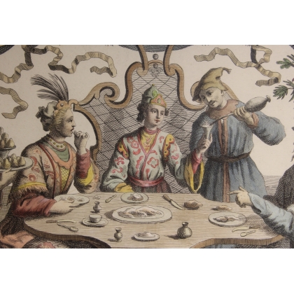 Set of 4 Chinese etchings on Moinat SA – Antiques and decorative items – Engravings, lithographs