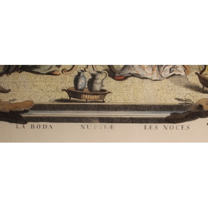 Set of 4 Chinese etchings on Moinat SA – Antiques and decorative items – Engravings, lithographs