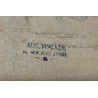 Tableau Chien \"Bulldog anglais\" signé C. KING