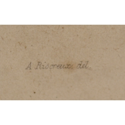 Gravure Poire par RIOCREUX