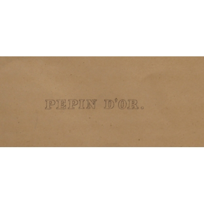 Gravure Pépin d'Or