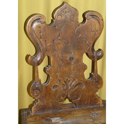 Escabelle chair dated 1764. At  Moinat SA  – Antiques and home décor