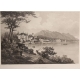 Gravure "Vue de Vevey" par JENNY