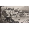 Gravure "Vue de Vevey" par JENNY
