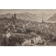 Gravure "Lausanne" par BLEULER