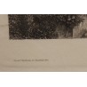 Engraving entitled ‘Lausanne’ by BLEULER