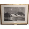 Engraving: ‘The Rhine Falls’