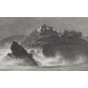 Engraving: ‘The Rhine Falls’