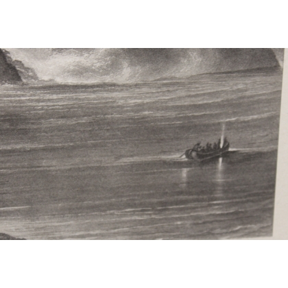 Engraving: ‘The Rhine Falls’
