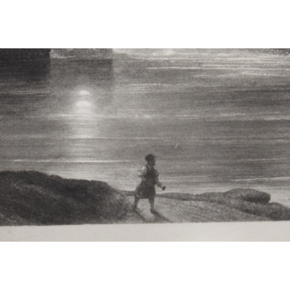 Engraving: ‘The Rhine Falls’