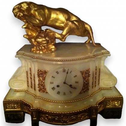 Napoleon III mantel clock