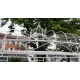 Tours white wrought iron gazebo