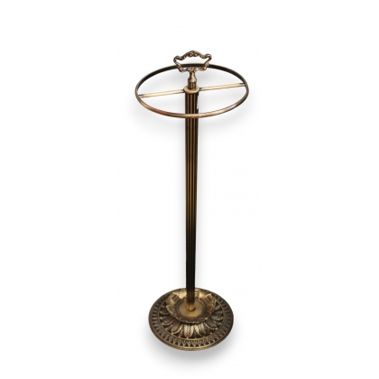 Bronze-coloured brass umbrella stand
