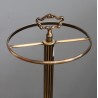 Bronze-coloured brass umbrella stand