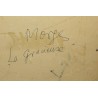 Tableau \"La Gracieuse\" signé Ric BERGER