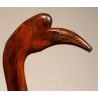 Egg basket in the shape of a crane