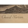 Stich „Tatarisches Pferd“ von RIDINGER  bei Moinat SA  – Antiquitäten und Dekoration –  Stiche, Lithografien